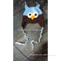 light blue brown Baby Boy/Girl Crochet Owl Animal Beanie Hat cute baby crochet hat